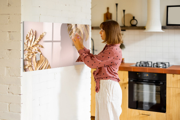 Dry erase board magnetic A stylish board for presenting photos