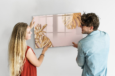 Dry erase board magnetic A stylish board for presenting photos