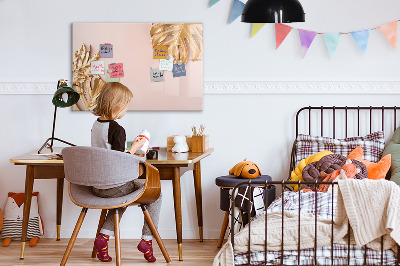 Dry erase board magnetic A stylish board for presenting photos