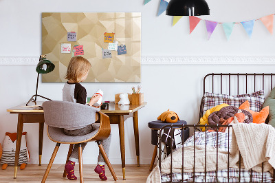 Dry erase board magnetic Modern board for notes and photos