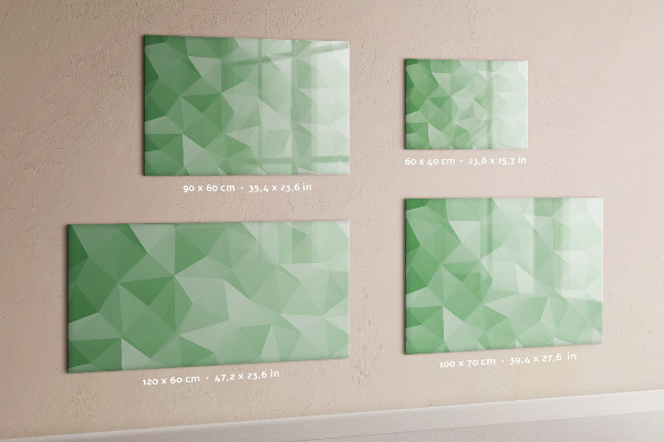 Magnetic dry erase board A colorful board for photos and notes