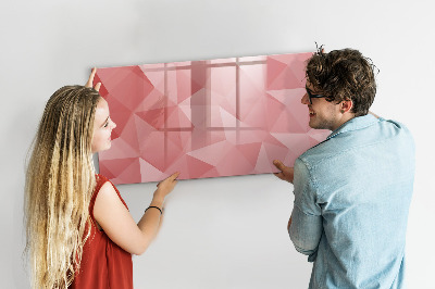 Dry erase board magnetic A colorful board for notes and photos