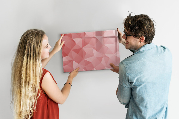 Dry erase board magnetic A colorful board for notes and photos