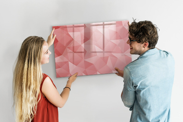 Dry erase board magnetic A colorful board for notes and photos