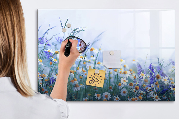Dry erase board magnetic A creative space for memories and photos