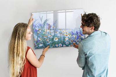 Dry erase board magnetic A creative space for memories and photos
