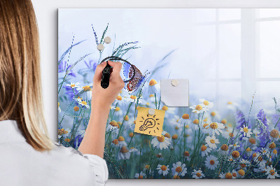 Dry erase board magnetic A creative space for memories and photos