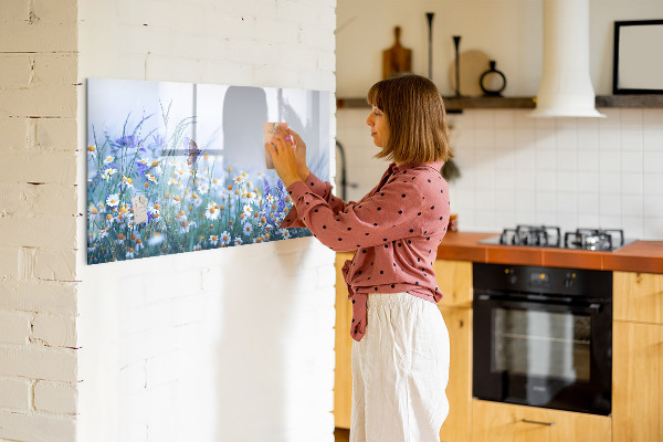 Dry erase board magnetic A creative space for memories and photos