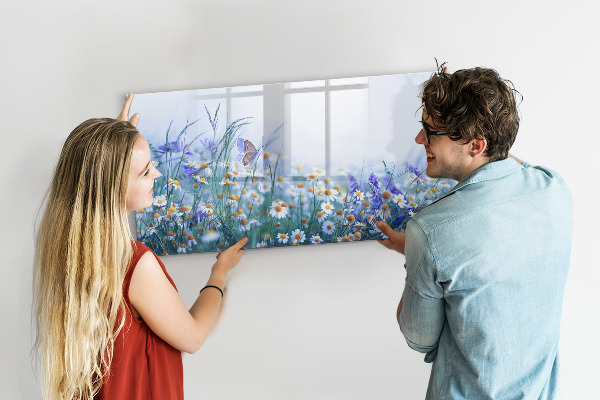 Dry erase board magnetic A creative space for memories and photos
