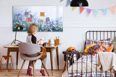 Dry erase board magnetic A creative space for memories and photos