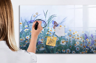 Dry erase board magnetic A creative space for memories and photos