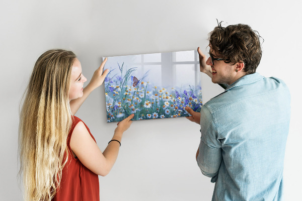 Dry erase board magnetic A creative space for memories and photos
