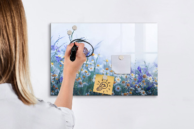 Dry erase board magnetic A creative space for memories and photos