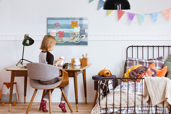 Dry erase board magnetic Space for memories and creativity