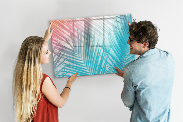 Dry erase board magnetic A colorful board for notes and photos