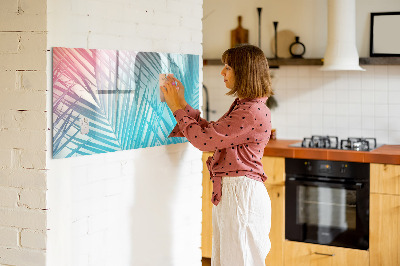 Dry erase board magnetic A colorful board for notes and photos