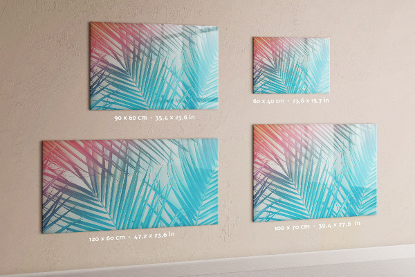 Dry erase board magnetic A colorful board for notes and photos