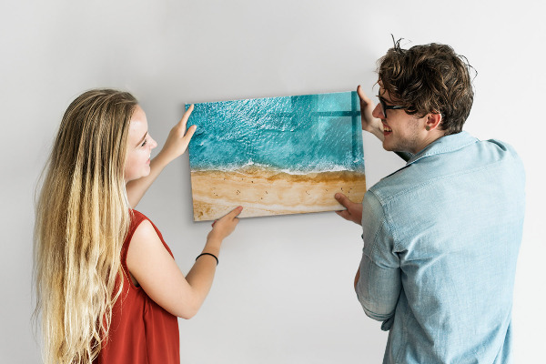 Magnetic dry erase board A stylish board for notes and photos