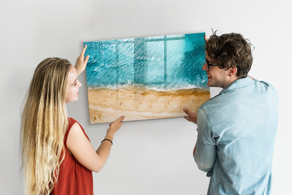 Magnetic dry erase board A stylish board for notes and photos