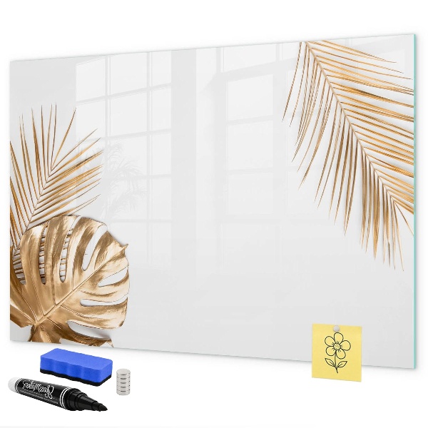 Dry erase board magnetic A stylish board for notes and photos