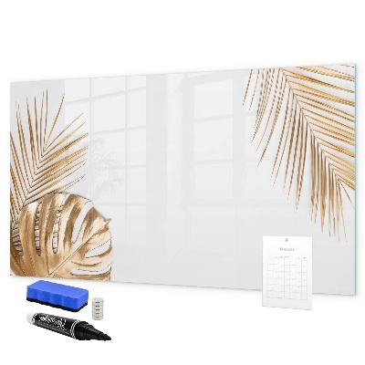 Dry erase board magnetic A stylish board for notes and photos