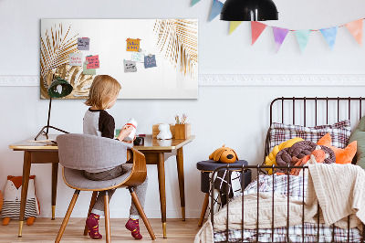 Dry erase board magnetic A stylish board for notes and photos