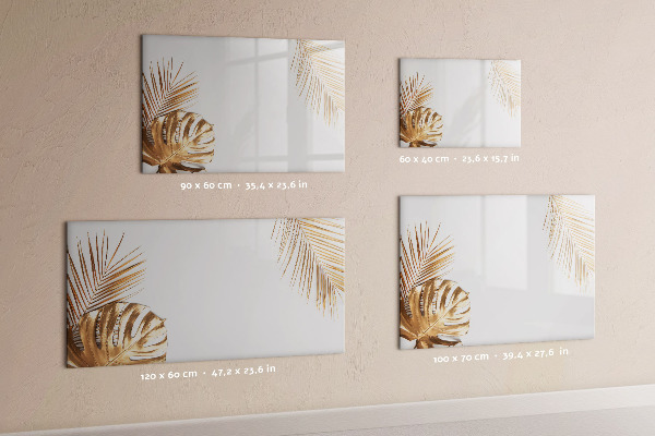 Dry erase board magnetic A stylish board for notes and photos