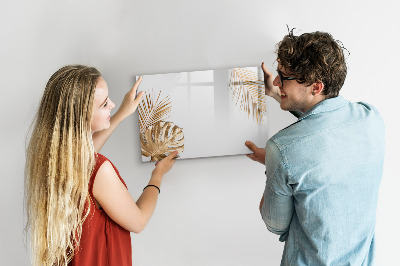 Dry erase board magnetic A stylish board for notes and photos