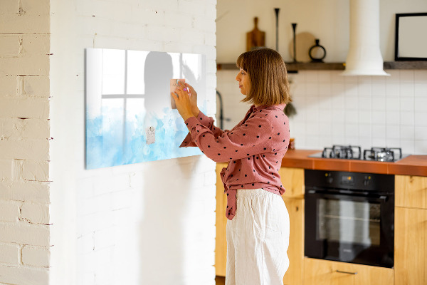 Dry erase board magnetic Creative board for photos and notes