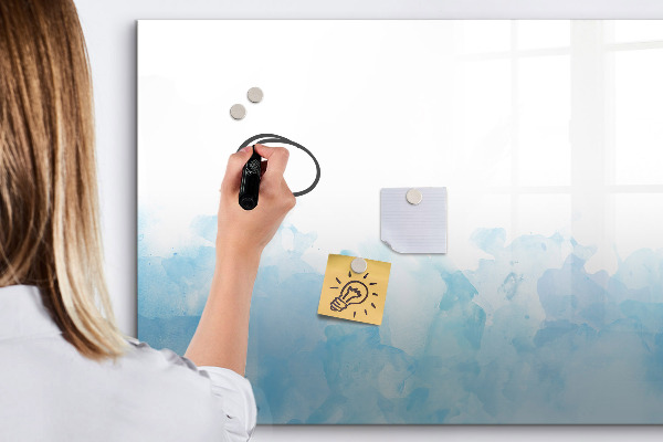 Dry erase board magnetic Creative board for photos and notes