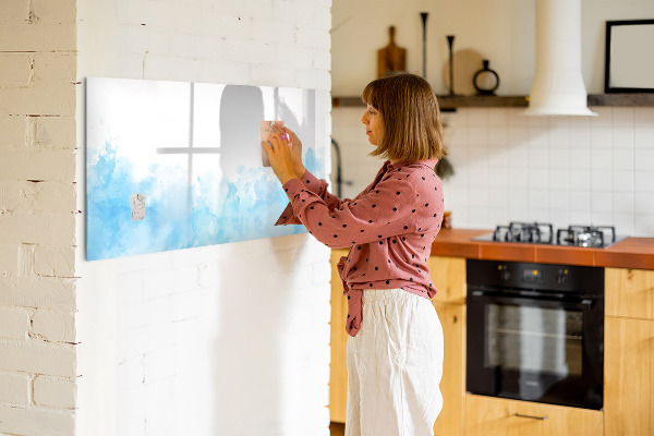 Dry erase board magnetic Creative board for photos and notes