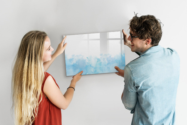 Dry erase board magnetic Creative board for photos and notes