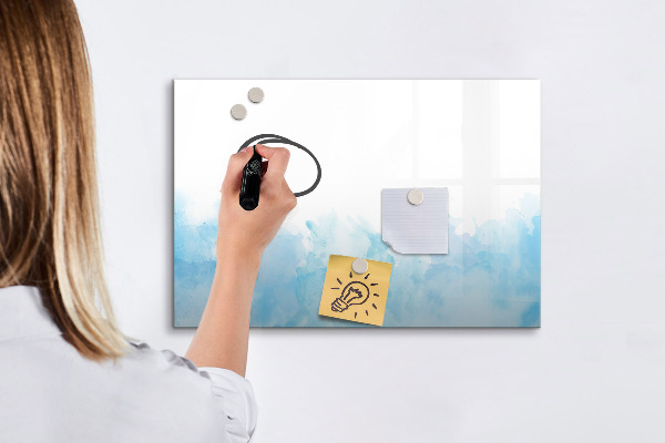 Dry erase board magnetic Creative board for photos and notes