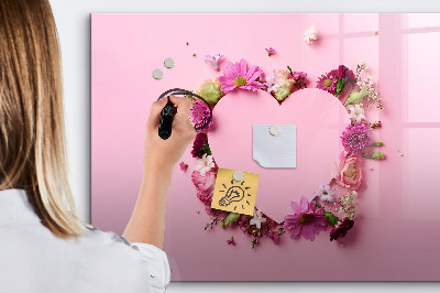 Magnetic dry erase board Creative board for photos and notes