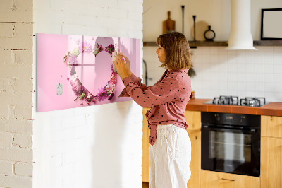 Magnetic dry erase board Creative board for photos and notes