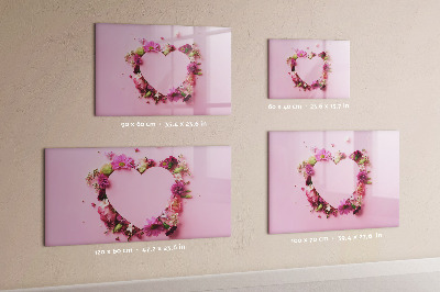 Magnetic dry erase board Creative board for photos and notes