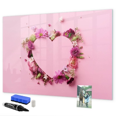 Magnetic dry erase board Creative board for photos and notes