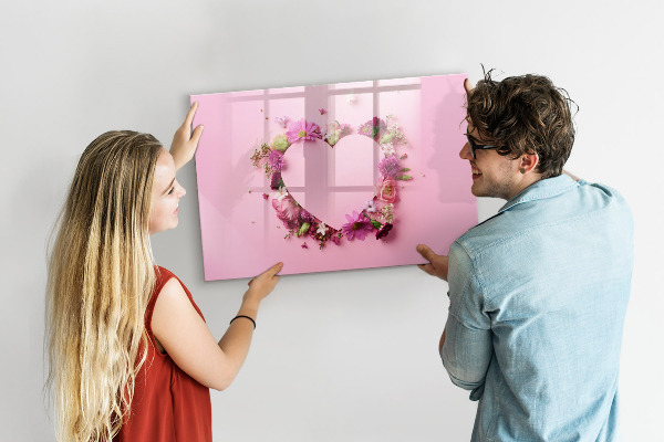 Magnetic dry erase board Creative board for photos and notes
