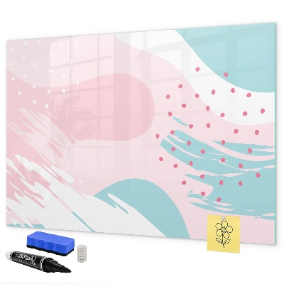 Magnetic dry erase board Creative board for photos and notes