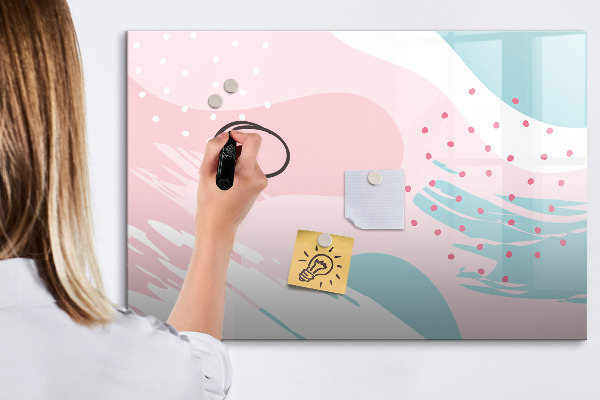 Magnetic dry erase board Creative board for photos and notes