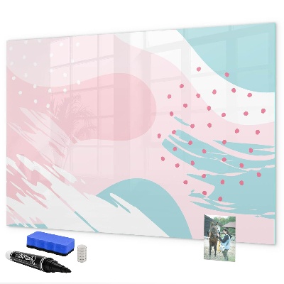 Magnetic dry erase board Creative board for photos and notes