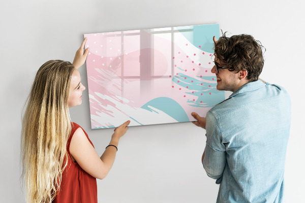 Magnetic dry erase board Creative board for photos and notes