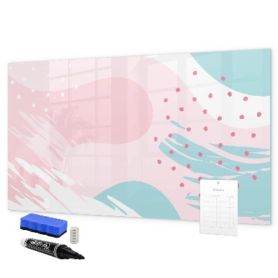 Magnetic dry erase board Creative board for photos and notes
