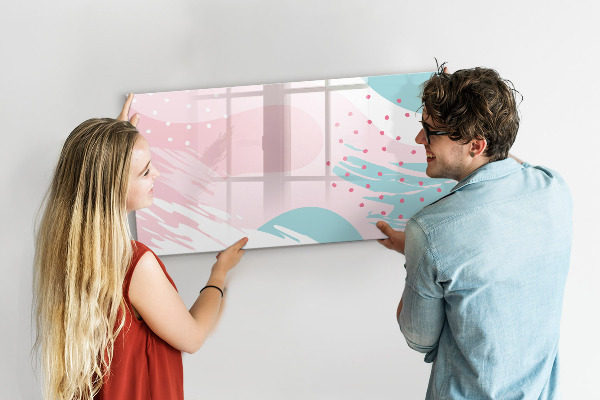 Magnetic dry erase board Creative board for photos and notes