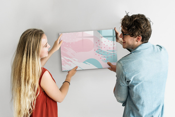 Magnetic dry erase board Creative board for photos and notes
