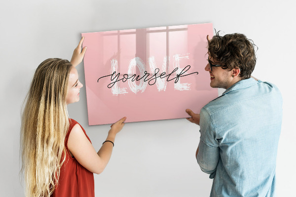 Dry erase board magnetic Love in photos and memories