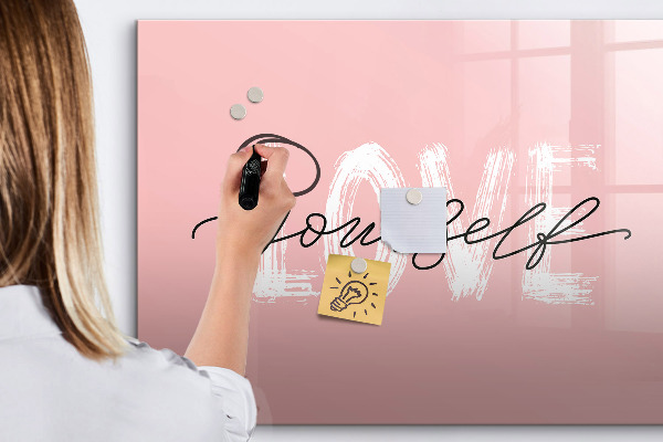 Dry erase board magnetic Love in photos and memories