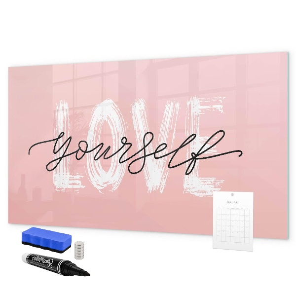 Dry erase board magnetic Love in photos and memories