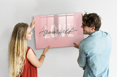 Dry erase board magnetic Love in photos and memories