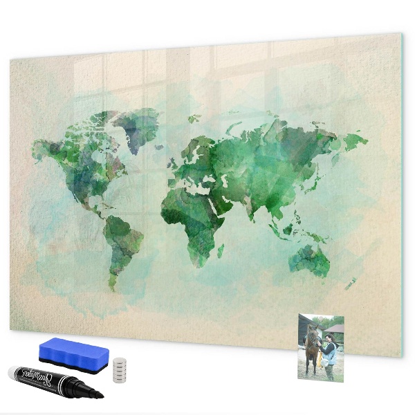 Dry erase board magnetic Mapping the world's memories